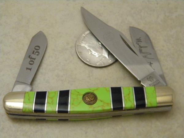 Hen and Rooster Bertram Cutlery Solingen Germany 313 HPC Stockman Knife Hen and Rooster Bertram Cutlery Solingen Germany 313 HPC Stockman Knife