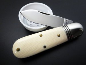Great Eastern Cutlery #25 Barlow Unicorn Ivory Acrylic GEC 252117