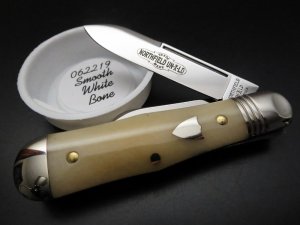 Great Eastern Cutlery Northfield UN-X-LD #06 Pemberton 2-Blade Smooth White Bone GEC 062219