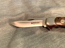 BOKER SCOUT KNIFE, N690 Steel, Thuya Wood BOKER SCOUT KNIFE, N690 Steel, Thuya Wood
