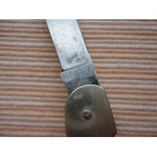 UNION CUTLERY CO OLEAN NY USA DARK AMBER GLITTER CELLULOID BARN DOOR HINGE TOOTHPICK c. 1923-51 UNION CUTLERY CO OLEAN NY USA DARK AMBER GLITTER CELLULOID BARN DOOR HINGE TOOTHPICK c. 1923-51