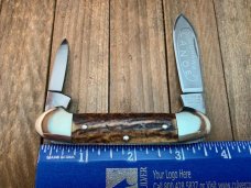 A.G. Russell Mohawk Stag Canoe Made in Solingen Germany 1969