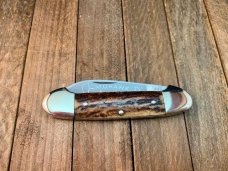 A.G. Russell Mohawk Stag Canoe Made in Solingen Germany 1969