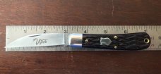 Great Eastern Cutlery Tidioute #470120 Viper, Black Plum Jigged Bone Handle, New (GEC 47) Great Eastern Cutlery Tidioute #470120 Viper, Black Plum Jigged Bone Handle, New (GEC 47)