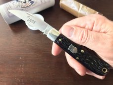 Great Eastern Cutlery Tidioute #470120 Viper, Black Plum Jigged Bone Handle, New (GEC 47) Great Eastern Cutlery Tidioute #470120 Viper, Black Plum Jigged Bone Handle, New (GEC 47)