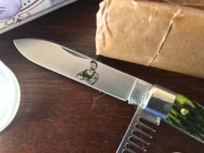 Great Eastern Cutlery Tidioute #152221 Urban Jack, Spring Green Jigged Bone Handle, New (GEC 15) Great Eastern Cutlery Tidioute #152221 Urban Jack, Spring Green Jigged Bone Handle, New (GEC 15)