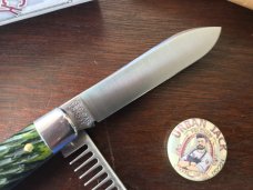 Great Eastern Cutlery Tidioute #152221 Urban Jack, Spring Green Jigged Bone Handle, New (GEC 15) Great Eastern Cutlery Tidioute #152221 Urban Jack, Spring Green Jigged Bone Handle, New (GEC 15)