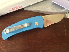 Dynamic Knife Design (DKD) Stingray Switchblade Knife, W. R. Clark Hand Ground Blade, Light Use Dynamic Knife Design (DKD) Stingray Switchblade Knife, W. R. Clark Hand Ground Blade, Light Use