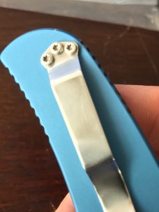 Dynamic Knife Design (DKD) Stingray Switchblade Knife, W. R. Clark Hand Ground Blade, Light Use Dynamic Knife Design (DKD) Stingray Switchblade Knife, W. R. Clark Hand Ground Blade, Light Use