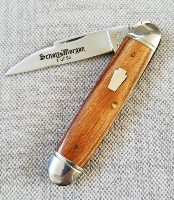 Schatt and Morgan Executive Jack, Maple..1095 Carbon...1/25..Nib...pattern Indian River came from Schatt and Morgan Executive Jack, Maple..1095 Carbon...1/25..Nib...pattern Indian River came from