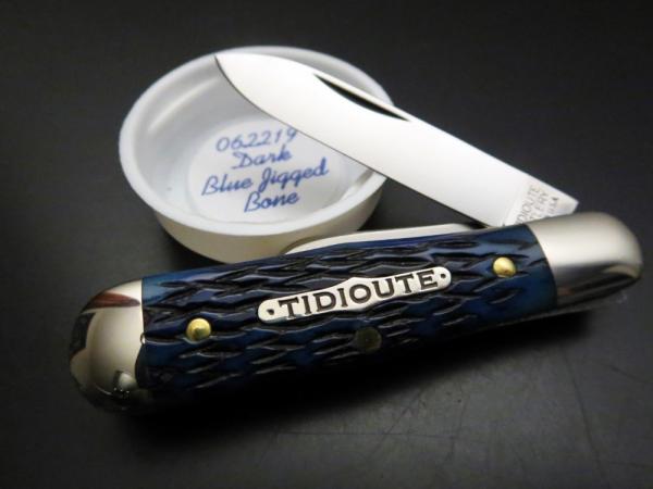 Great Eastern Cutlery Tidioute #06 Pemberton 2-Blade Dark Blue Jigged Bone GEC 062219 Great Eastern Cutlery Tidioute #06 Pemberton 2-Blade Dark Blue Jigged Bone GEC 062219