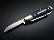 Great Eastern Cutlery Tidioute #06 Pemberton 2-Blade Dark Blue Jigged Bone GEC 062219 Great Eastern Cutlery Tidioute #06 Pemberton 2-Blade Dark Blue Jigged Bone GEC 062219