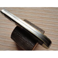 JAEGER BROS. MARINETTE WISCONSIN GREEN CRACKED SHELL CELLULOID LIGHT TRAPPER JAEGER BROS. MARINETTE WISCONSIN GREEN CRACKED SHELL CELLULOID LIGHT TRAPPER