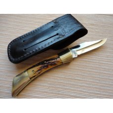 CASE 5197L STAG LOCKBACK FOLDING HUNTER ca.1984 CASE 5197L STAG LOCKBACK FOLDING HUNTER ca.1984