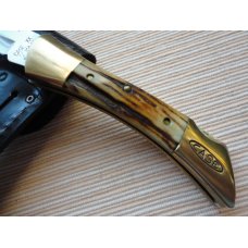 CASE 5197L STAG LOCKBACK FOLDING HUNTER ca.1984 CASE 5197L STAG LOCKBACK FOLDING HUNTER ca.1984