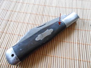 Vintage Rare Southington Cut Co Cokebottle Knife
