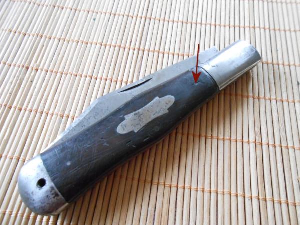 Vintage Rare Southington Cut Co Cokebottle Knife