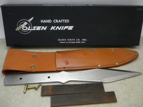 Olsen Knife Co. USA Fixed Blade Sheath Knife Kit