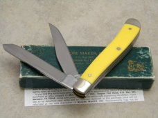Moore Maker, Inc. Matador, TX USA (Queen Cutlery) 3201 Trapper Knife NIB