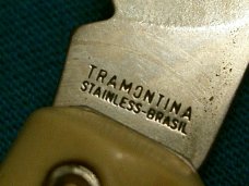 TRAMONTINA STAINLESS BRASIL HUNTING SKINNING SURVIVAL EDC UTILITY FOLDING POCKET KNIFE KNIVES TRAMONTINA STAINLESS BRASIL HUNTING SKINNING SURVIVAL EDC UTILITY FOLDING POCKET KNIFE KNIVES