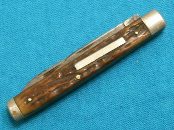 VINTAGE ROBESON SHUREDGE USA 622195 DOCTOR PHYSICIAN PHARMACIST PILL FOLDING POCKET KNIFE KNIVES
