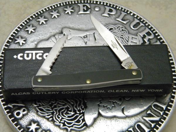Cutco USA 1885 (Alcas Cutlery) 2-Blade Folding Knife