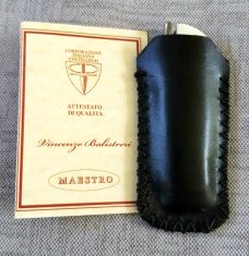 Vincenzo Balistreri Custom Native Taillock, 3.75" clsd, elephant ivory scales.. Liracarta..3.75" cl Vincenzo Balistreri Custom Native Taillock, 3.75" clsd, elephant ivory scales.. Liracarta..3.75" cl