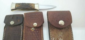 Case Tested 551 STAG Long Tail C Basketweave Sheath Blade Knife