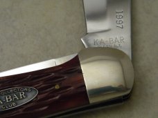 Kabar Olean, NY Red Bone CK-97 Folding Hunter Knife c.1997 Kabar Olean, NY Red Bone CK-97 Folding Hunter Knife c.1997