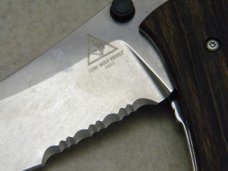 Lone Wolf Knife 40003 Combo Edge Trask Folding Linerlock Knife 
