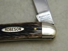 Robeson ShurEdge Rochester NY (by Queen Cut. Co.) Rogers Bone Q622113 Toothpick Knife in Box