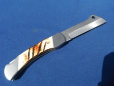 BC 865 9" Bone Collector Cleaver OA Bone Handle Folding Knife BC 865 9" Bone Collector Cleaver OA Bone Handle Folding Knife