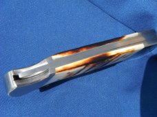 BC 865 9" Bone Collector Cleaver OA Bone Handle Folding Knife BC 865 9" Bone Collector Cleaver OA Bone Handle Folding Knife