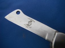 BC 865 9" Bone Collector Cleaver OA Bone Handle Folding Knife BC 865 9" Bone Collector Cleaver OA Bone Handle Folding Knife