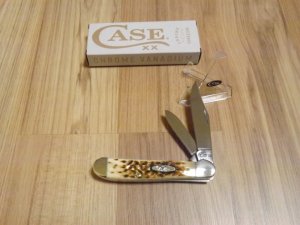 Case 2021 Amber Bone Copperhead