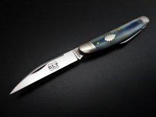 Great Eastern Cutlery SFO Northfield #62 Pocket Congress Half Whittler Blue Camel Bone GEC #620220 Great Eastern Cutlery SFO Northfield #62 Pocket Congress Half Whittler Blue Camel Bone GEC #620220