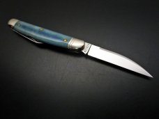 Great Eastern Cutlery SFO Northfield #62 Pocket Congress Half Whittler Blue Camel Bone GEC #620220 Great Eastern Cutlery SFO Northfield #62 Pocket Congress Half Whittler Blue Camel Bone GEC #620220