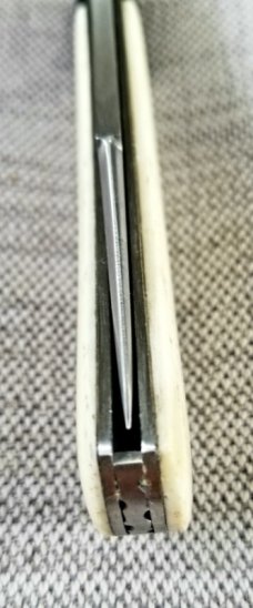 K'roo Custom Lanny clip,4" giraffe bone and micarta spacer, shield filework ..lanyard tube...slip K'roo Custom Lanny clip,4" giraffe bone and micarta spacer, shield filework ..lanyard tube...slip