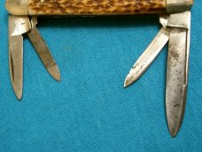 VINTAGE JIGGED BONE OSTISO FINEDGE SOLINGEN GERMANY CIGAR PEN JACK FOLDING POCKET KNIFE KNIVES OLD VINTAGE JIGGED BONE OSTISO FINEDGE SOLINGEN GERMANY CIGAR PEN JACK FOLDING POCKET KNIFE KNIVES OLD