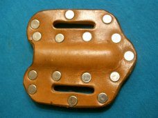 HEARN CUSTOM LEATHER POCKET FOLDING KNIFE BELT SHEATH POUCH HEARN CUSTOM LEATHER POCKET FOLDING KNIFE BELT SHEATH POUCH
