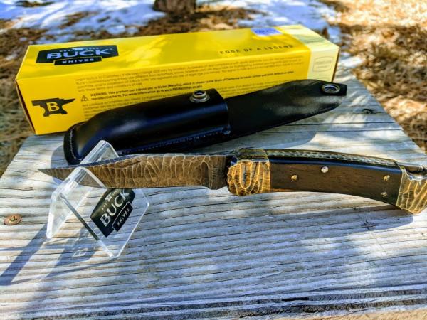 Buck 110 knife Custom Ghostown fully chipped and antiqued *New / Unused* RARE Buck 110 knife Custom Ghostown fully chipped and antiqued *New / Unused* RARE