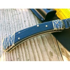 Buck 110 knife Custom Ghostown fully chipped and antiqued *New / Unused* RARE Buck 110 knife Custom Ghostown fully chipped and antiqued *New / Unused* RARE