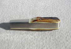 J. A. HENCKLES GERMANY HK 26-S GENUINE STAG 3-BLADE BARLOW J. A. HENCKLES GERMANY HK 26-S GENUINE STAG 3-BLADE BARLOW