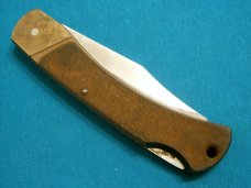 SCHRADE + USA 6OT GOLDEN BEAR LOCKBACK HUNTING SKINNING SURVIVAL FOLDING HUNTER POCKET KNIFE KNIVES