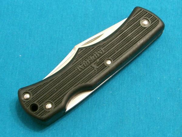 IMPERIAL IRELAND STAINLESS LOCKBACK CAMPING SURVIVAL FOLDING HUNTER POCKET KNIFE KNIVES OLD