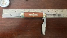 Great Eastern Cutlery Tidioute #352320 Beer & Sausage, Micarta Handle, With Sheath, New (GEC 35) Great Eastern Cutlery Tidioute #352320 Beer & Sausage, Micarta Handle, With Sheath, New (GEC 35)