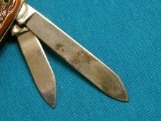 VINTAGE COLONIAL USA LAS VEGAS NEVADA SOUVENIR ADVERTISING PEN JACK FOLDING POCKET KNIFE KNIVES OLD