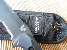 Benchmade #140 USA Fixed Blade Knife with original sheath. Benchmade #140 USA Fixed Blade Knife with original sheath.