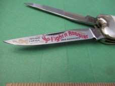 Fight'N Rooster 20th Anniversary  Pearl Dogbone Muskrat  1of 100 Made 