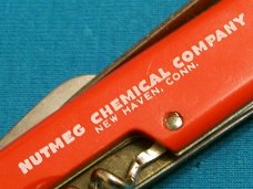 VINTAGE RED COLONIAL PROV USA ADVERTISING SCOUT CORKSCREW FOLDING POCKET CAMP KNIFE KNIVES OLD AD VINTAGE RED COLONIAL PROV USA ADVERTISING SCOUT CORKSCREW FOLDING POCKET CAMP KNIFE KNIVES OLD AD